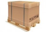 Euro Pallet Box with separate lid, base & sleeve 1200x800x1200mm (48"x32"x48")