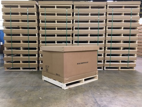Export shipping box