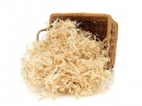 hamper fill, straw